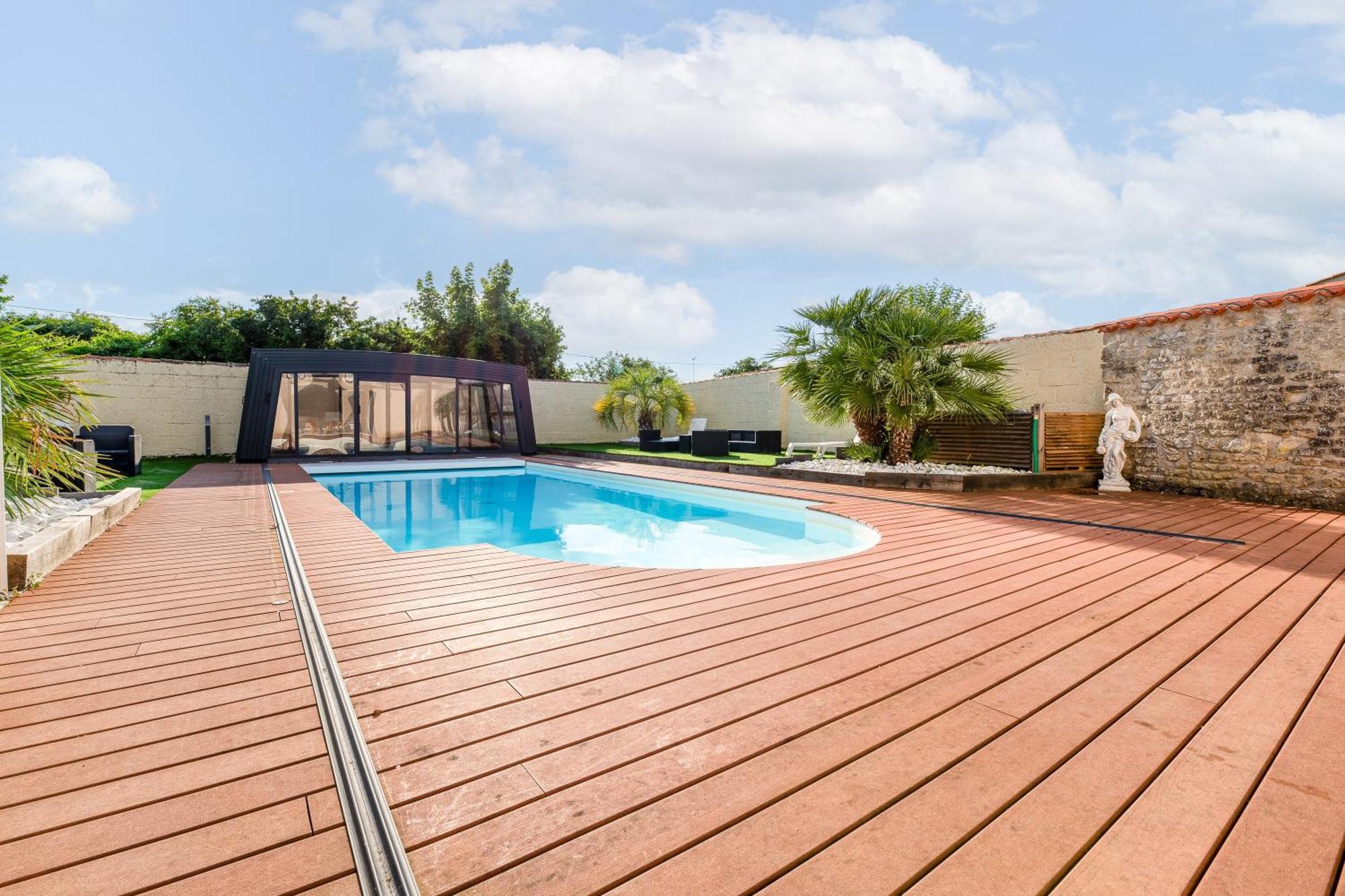 La Maison Paradis - Piscine Privee Et Chauffee Lucon Ngoại thất bức ảnh